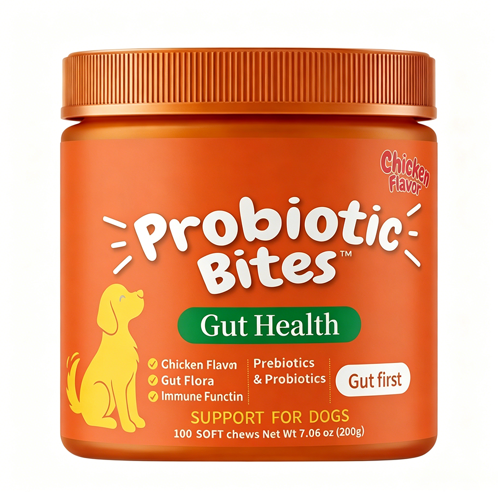 Pet Probiotic Soft Chews 100 Soft Chews For Dogs